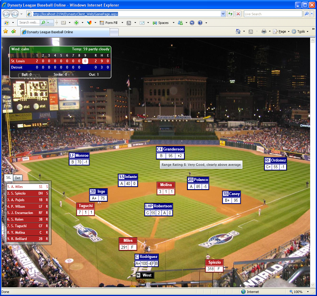 Fantasy Baseball simulations at a whole new level of realism, DYNASTY League Baseball Online from designer of Pursue the Pennant the leader in Fantasy Baseball sim leagues
